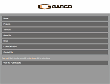 Tablet Screenshot of garco.com